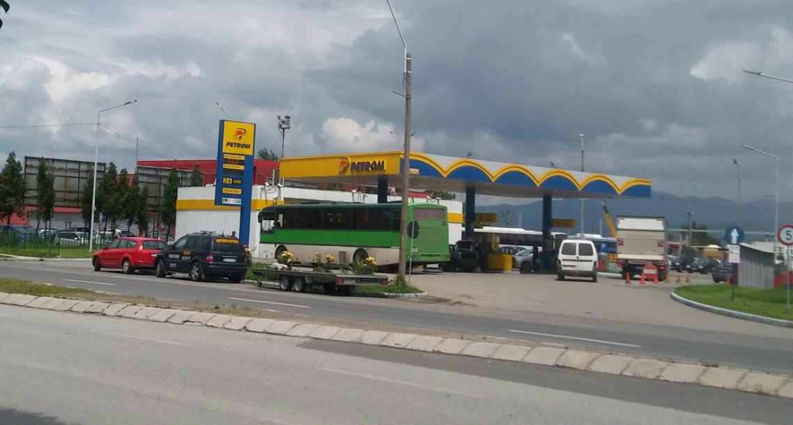 Statia Petrom transport interurban