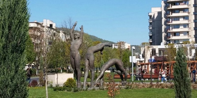 Ansamblul statuar Gimnaste